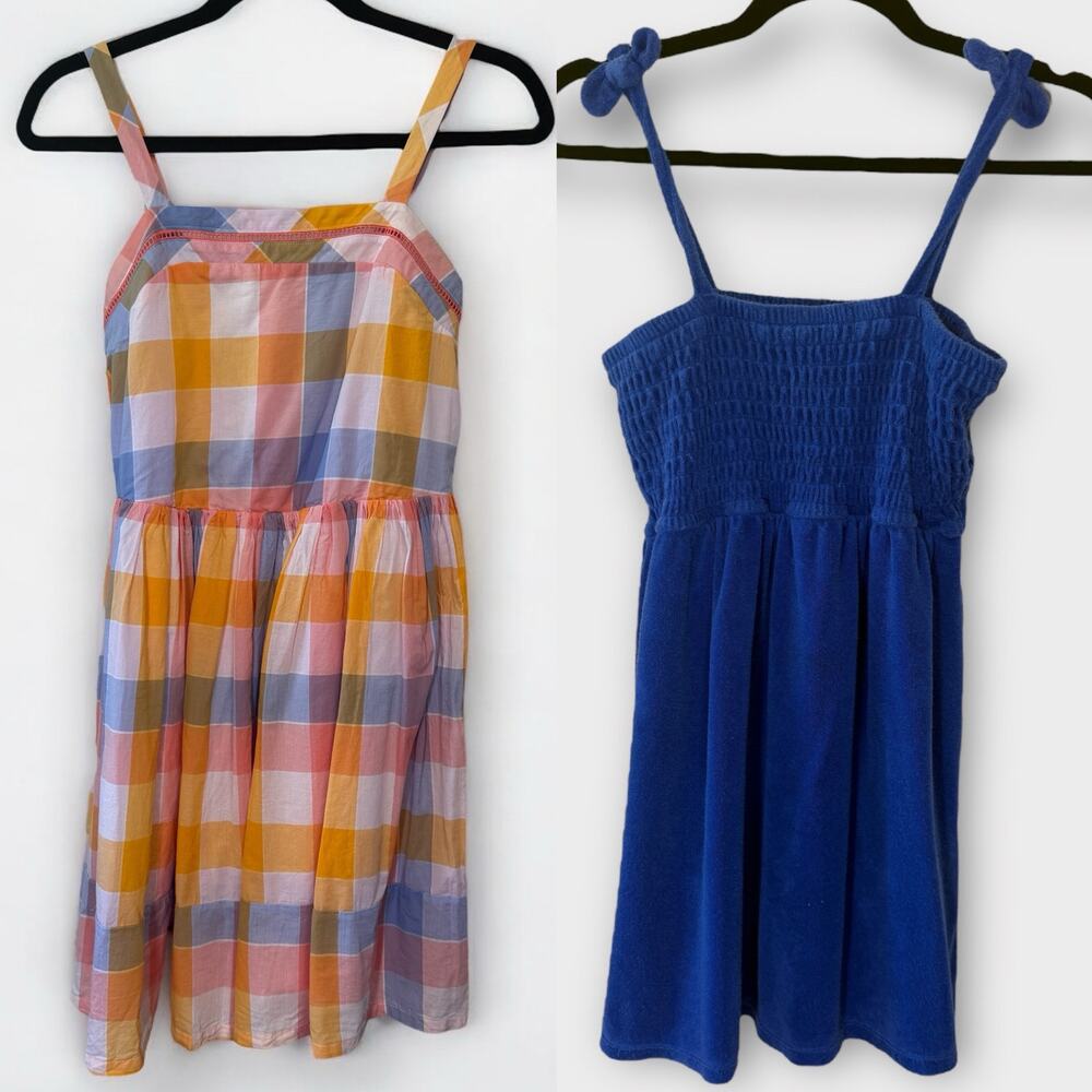 Cat & Jack girls sundress’s Summer dress & terrycloth dress size girls XL 14/16